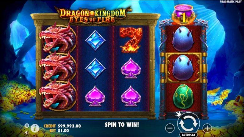 Бонусы и встроенные опции Dragon Kingdom - Eyes of Fire