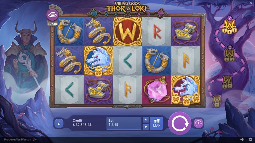 Технические характеристики игры Viking Gods Thor and Loki