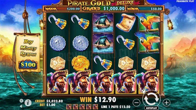 Технические характеристики слота Pirate Gold Deluxe