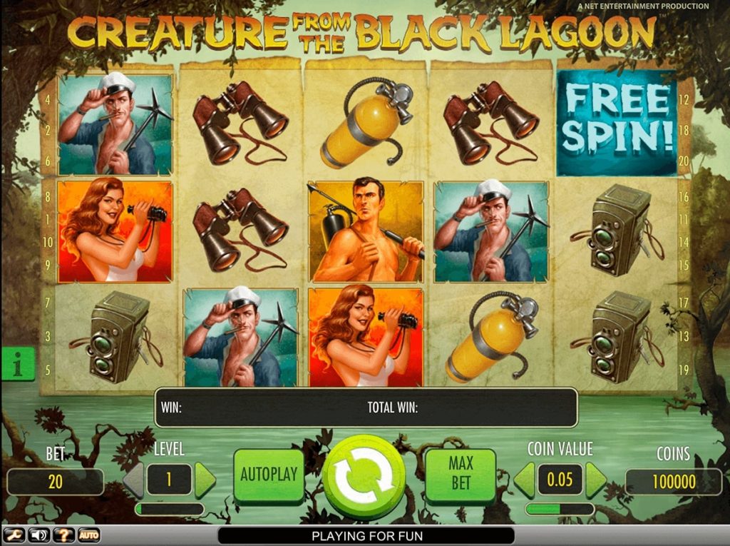 Технические параметры игры Creature from the Black Lagoon