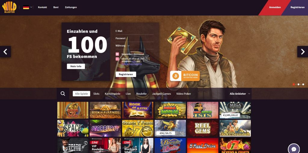 Верификация аккаунта Wildblaster casino